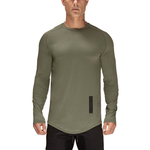 Men's Long Sleeve Workout Shirt