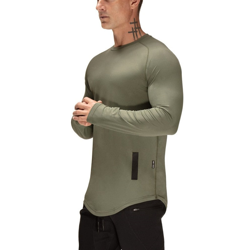 Men's Long Sleeve Workout Shirt